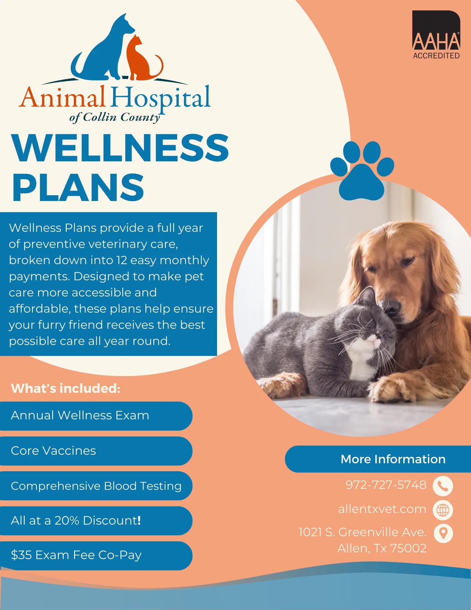 <b>Wellness Plans</b> | <b>Veterinarian</b> in Allen, TX | <b>Animal Hospital</b> of ...