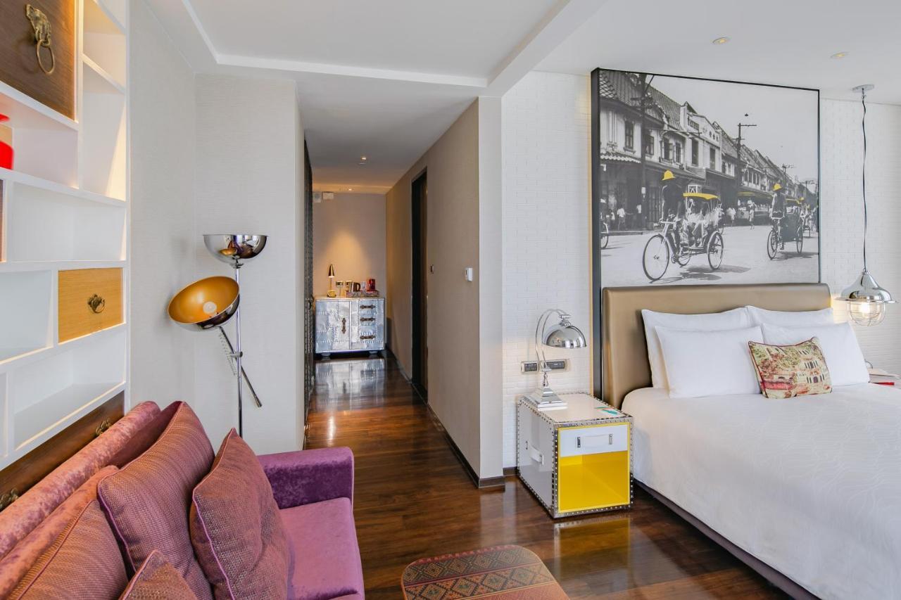 Premium Kamer met Kingsize Bed en Balkon met Uitzicht op de Tuin