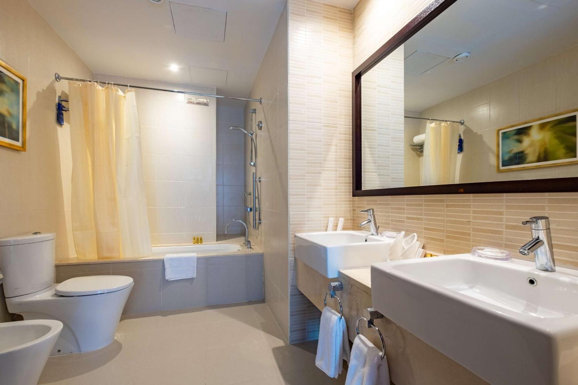 Three-Bedroom Suite with Balcony and Ocean View