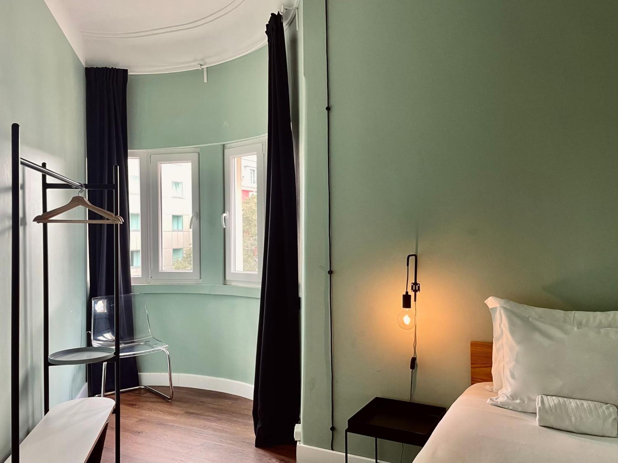 Eenpersoonskamer met Gedeelde Badkamer