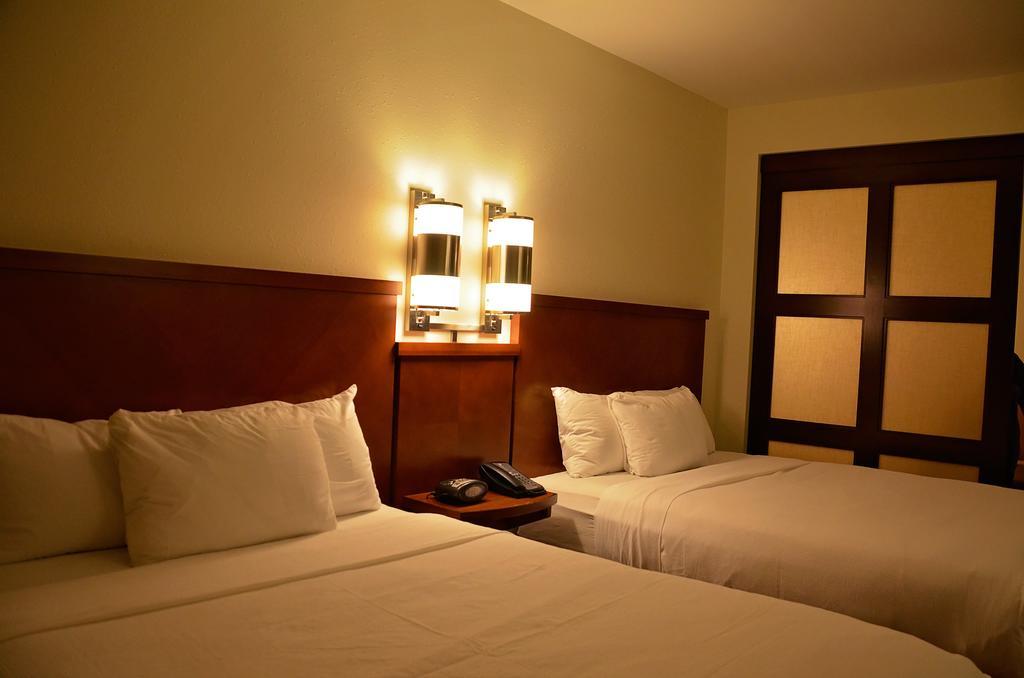 Kamer met 2 Queensize Bedden en Slaapbank - Hoge Verdieping