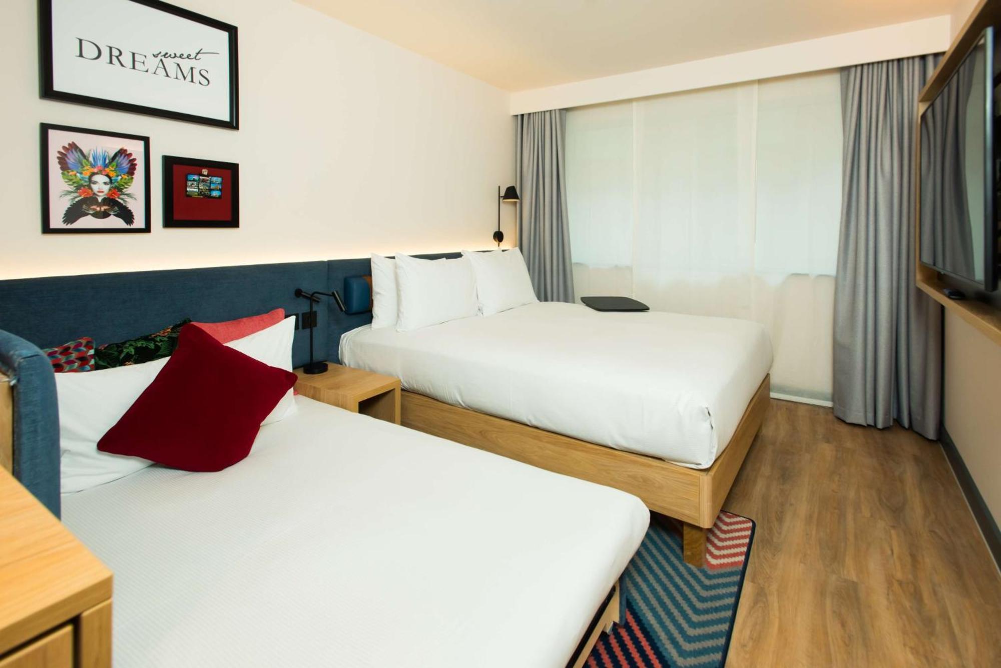 Onderling Verbonden Familiekamer met Queensize Bed