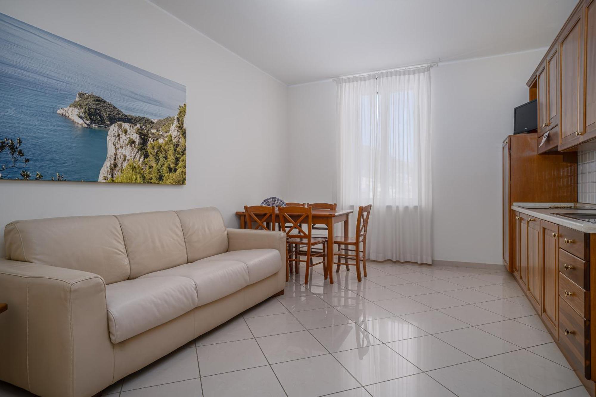 Superior One-Bedroom Apartment Partial or Side Sea View