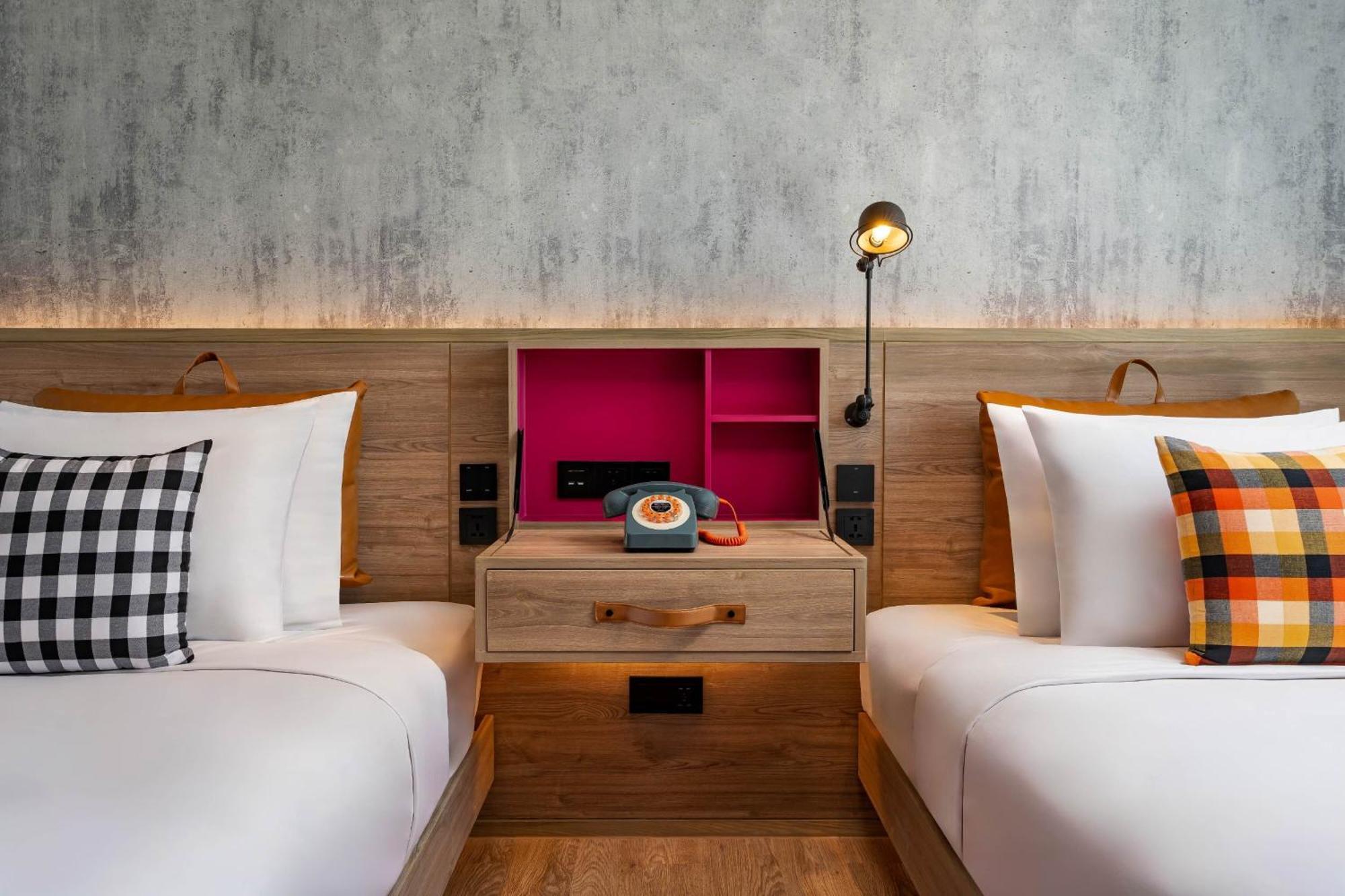 Twin Room with City View