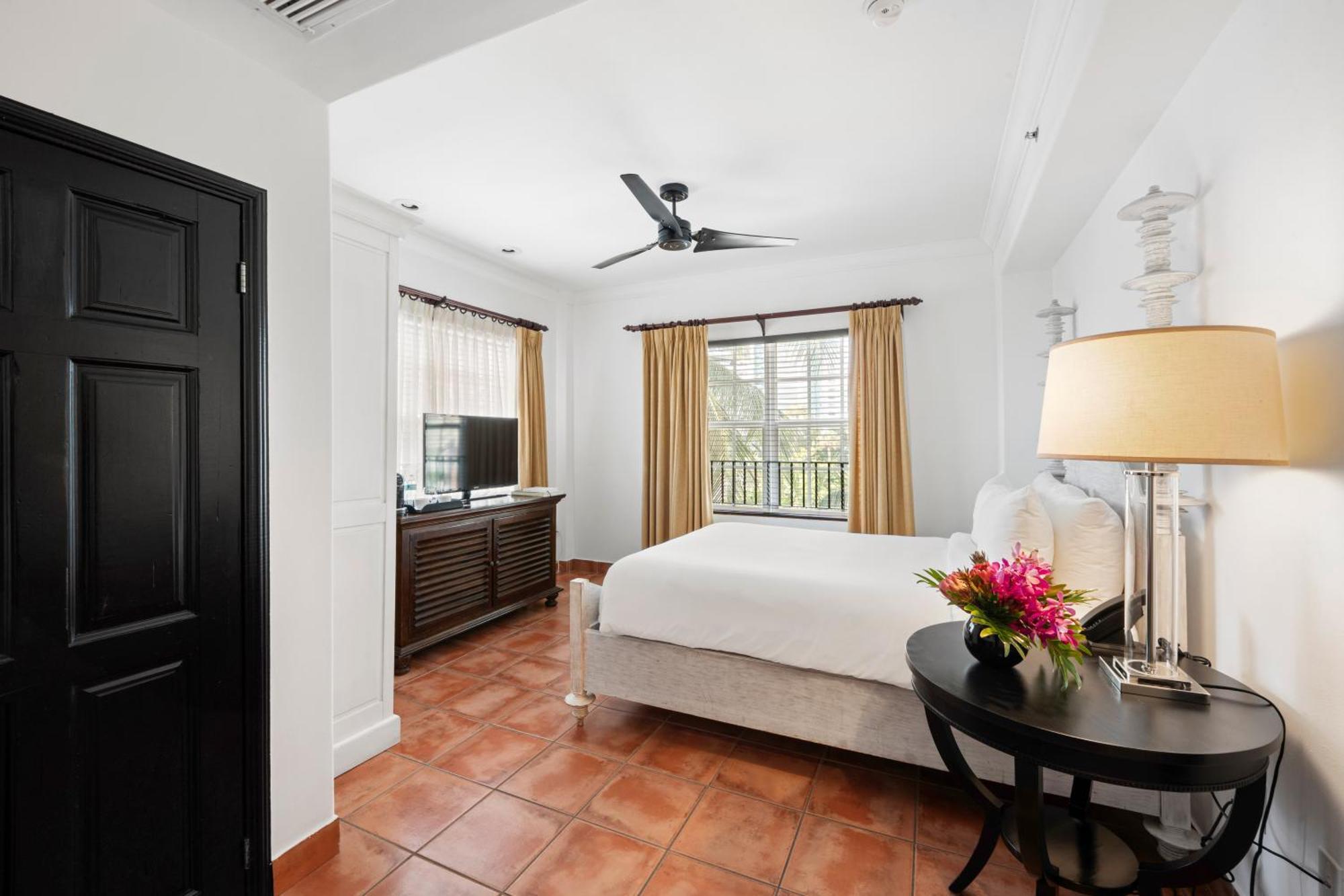 Quarto Casa com Cama Queen-size e Vista