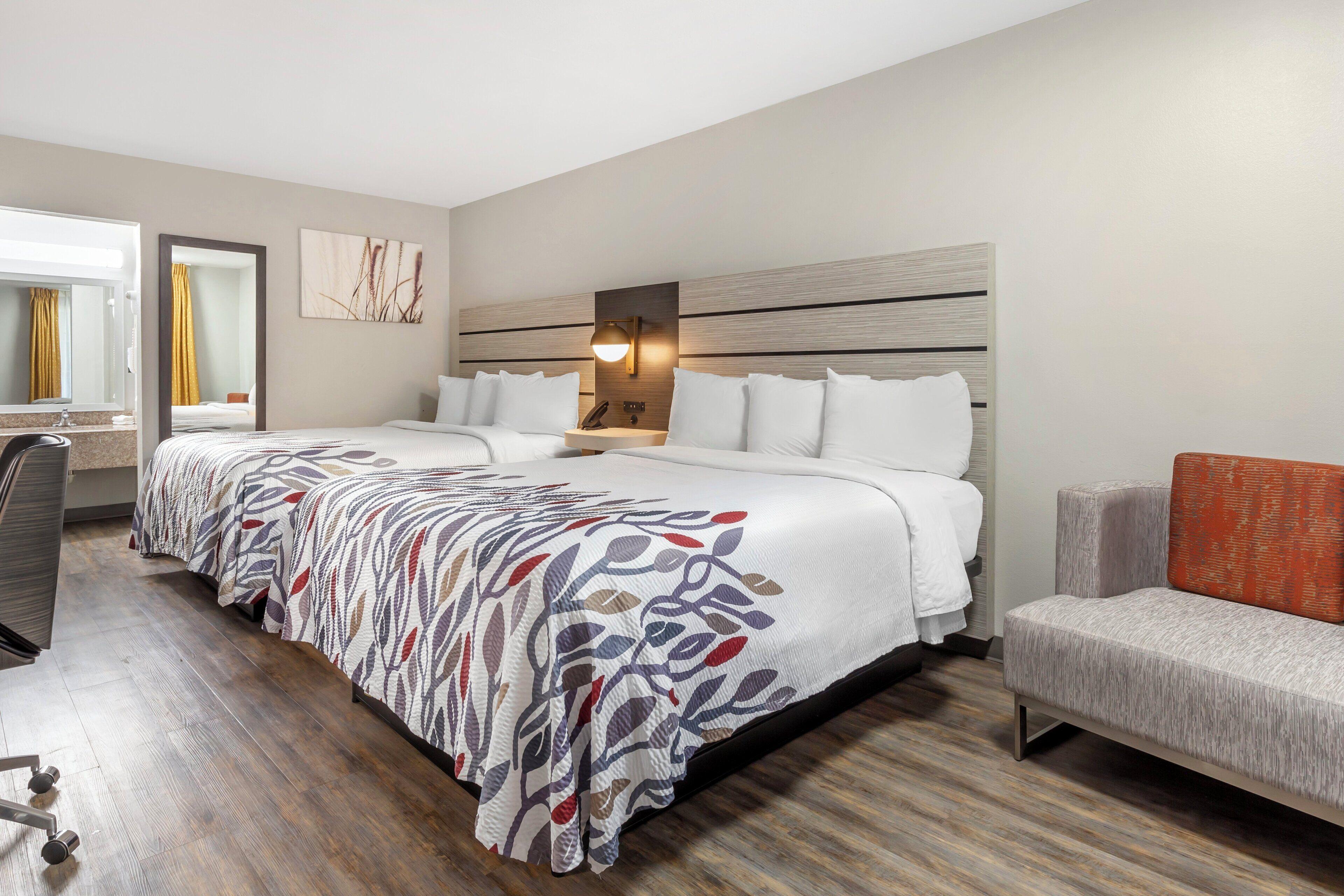 Deluxe Room Two Double Beds Non-Smoking