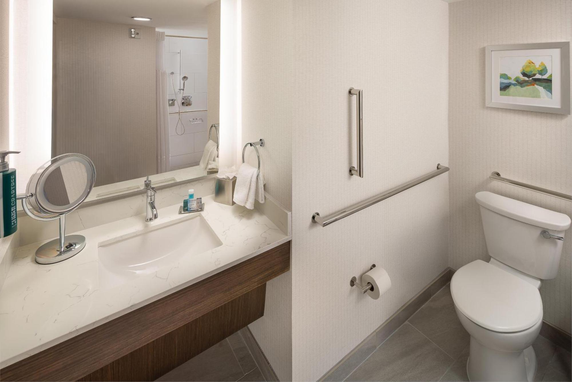 King Room with Roll-In Shower - Mobility Access