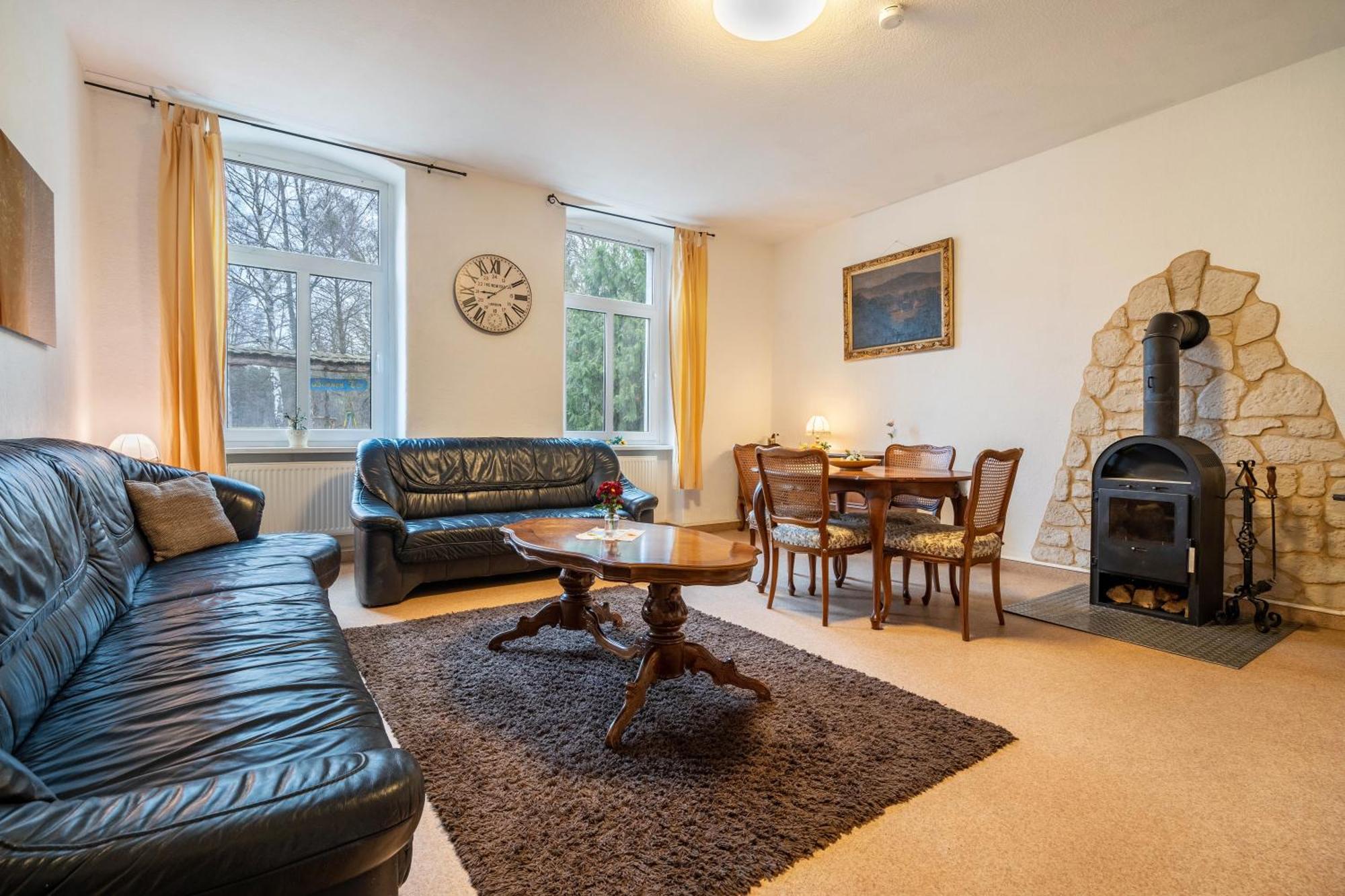Deluxe-Apartment mit 2 Schlafzimmern und Gartenblick