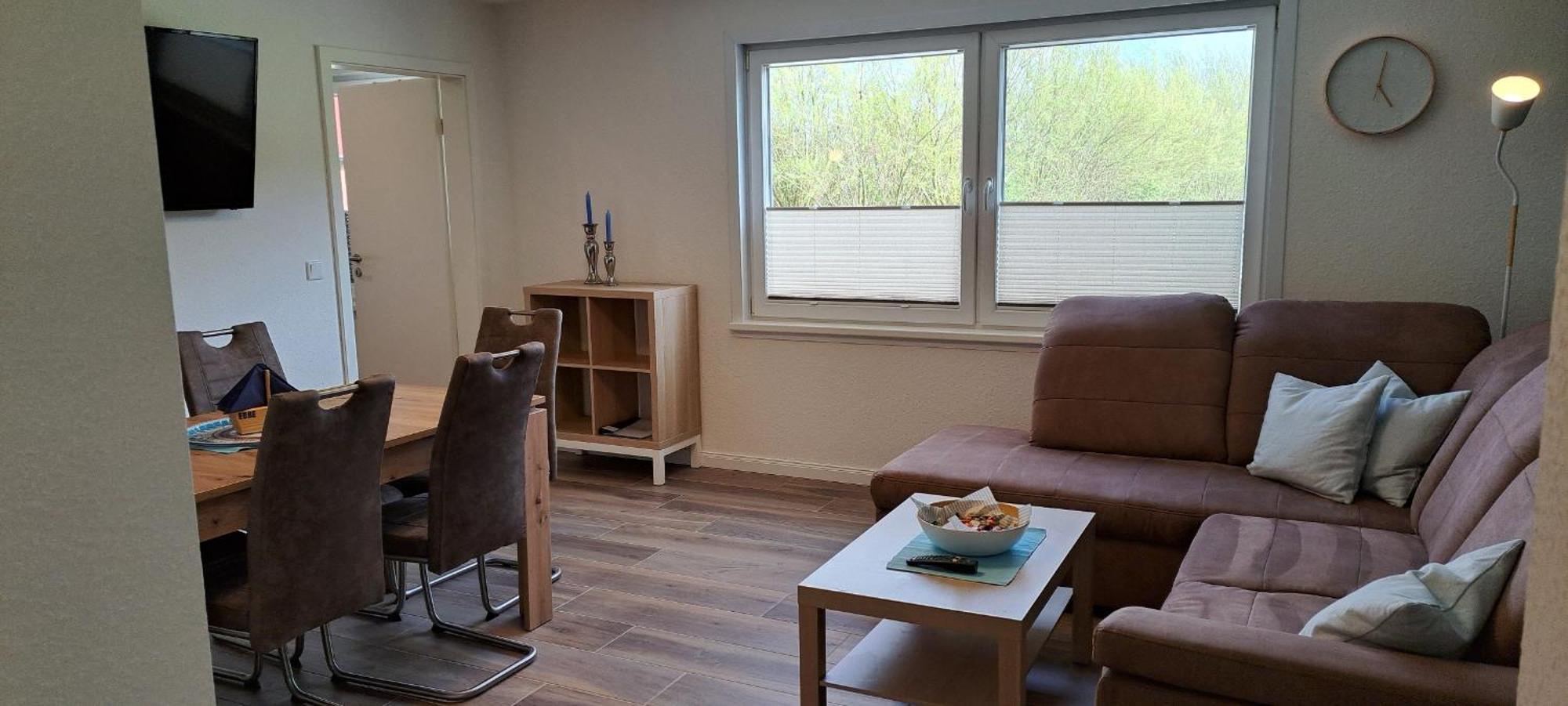 Deluxe-Apartment mit 2 Schlafzimmern und Gartenblick