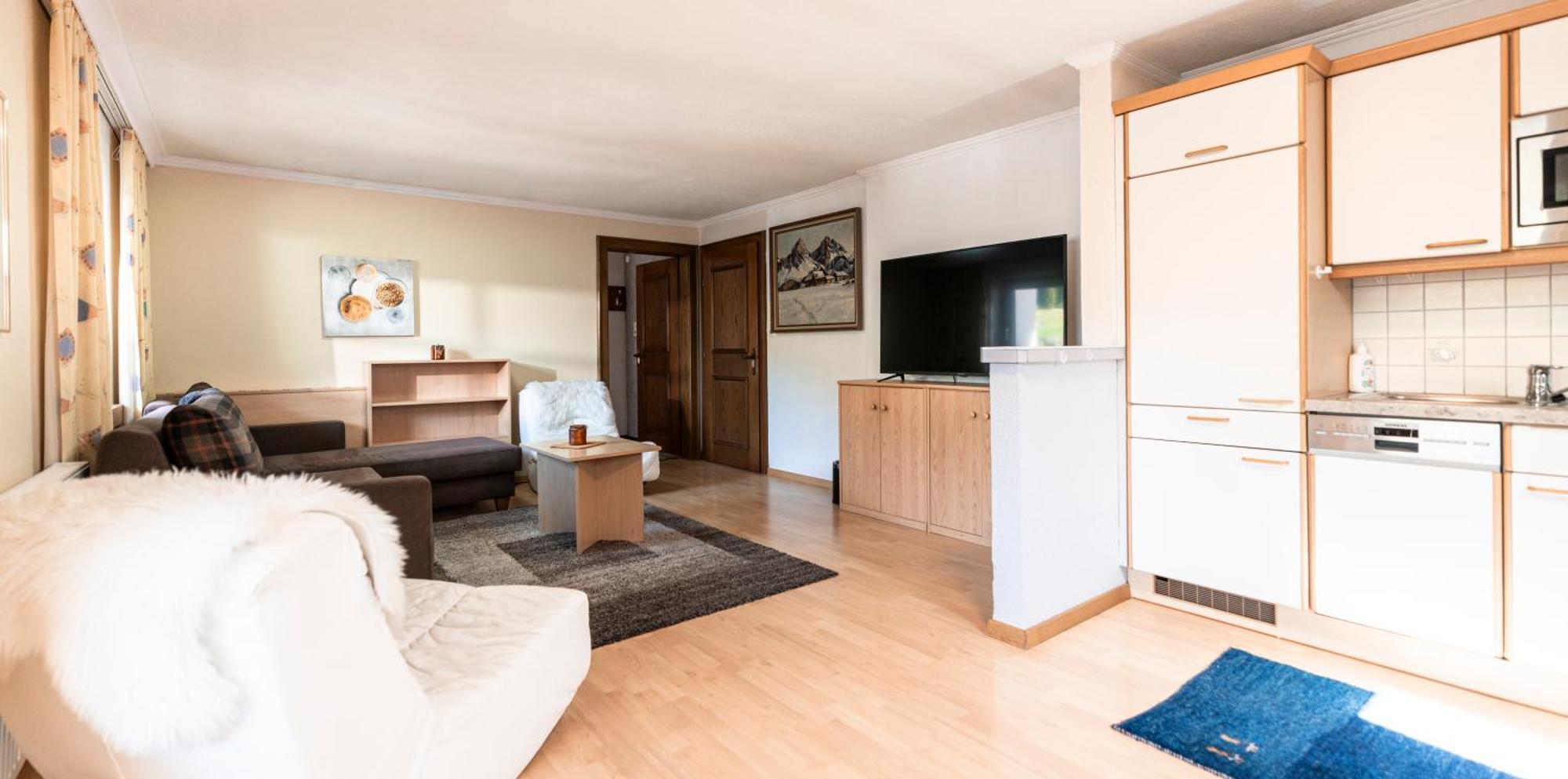 Apartment mit 1 Schlafzimmer und Balkon