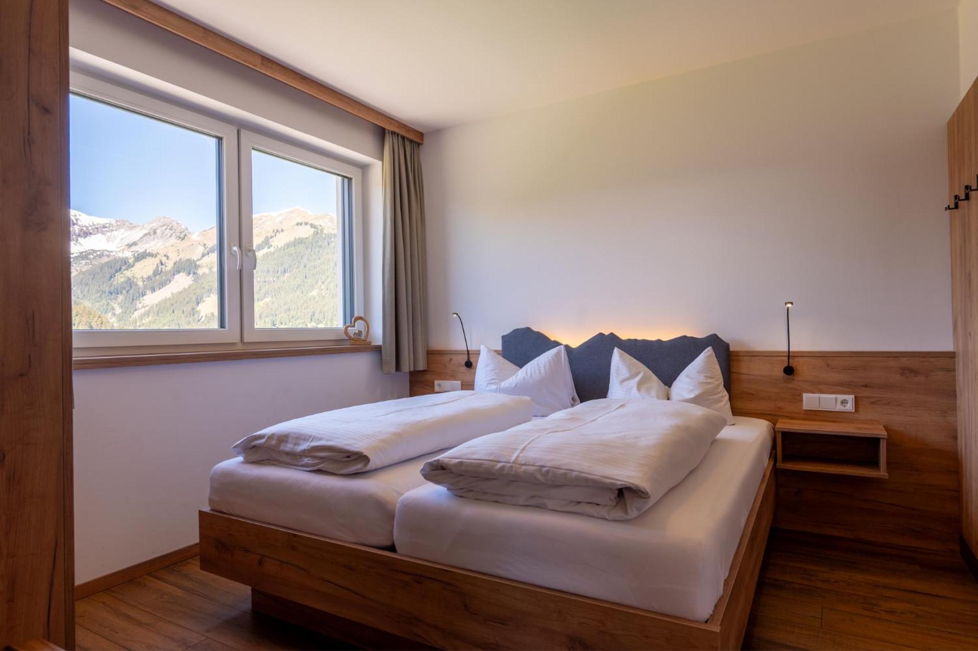 Apartment mit Blick auf die Berge