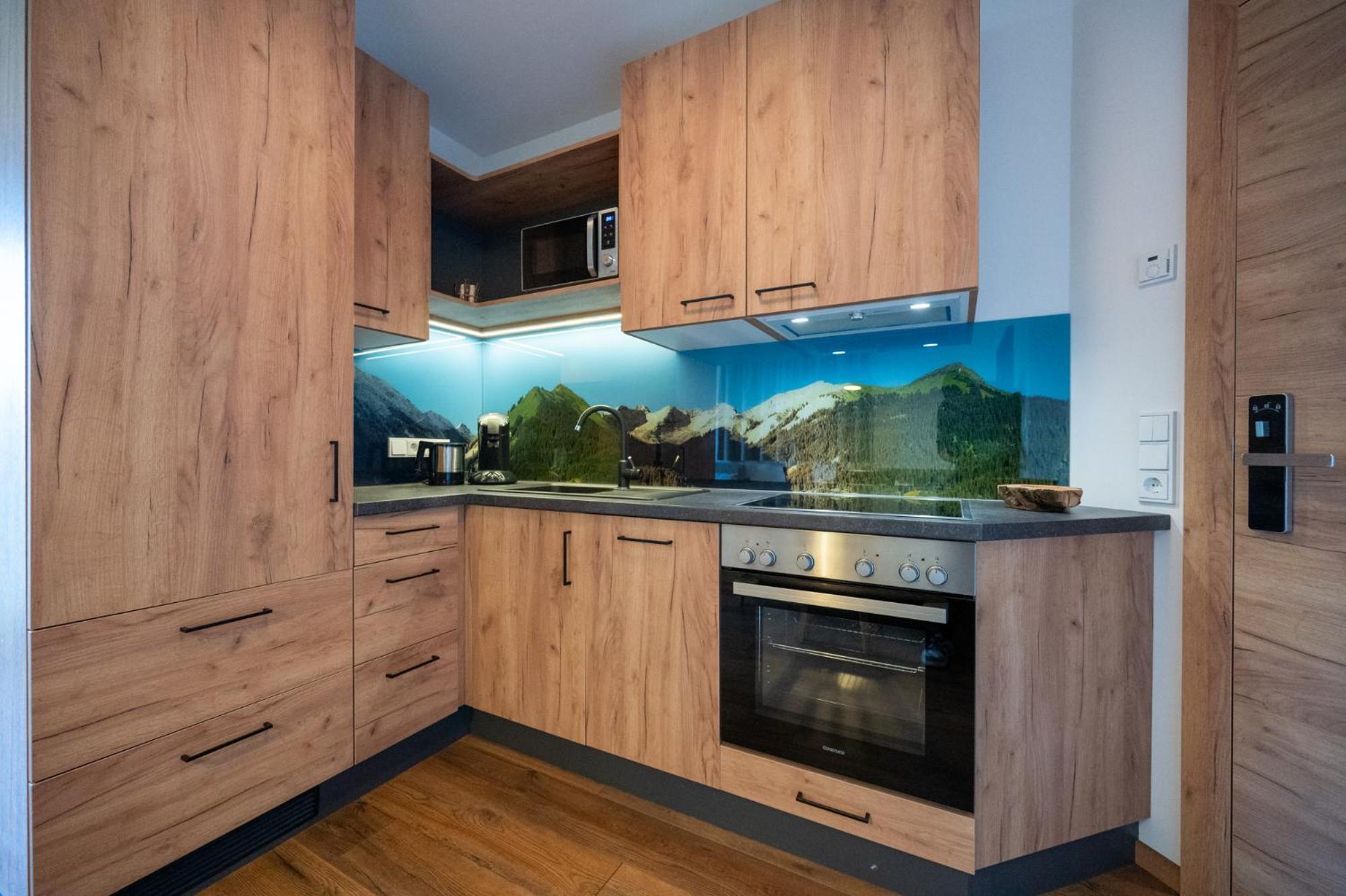 Apartment mit Blick auf die Berge