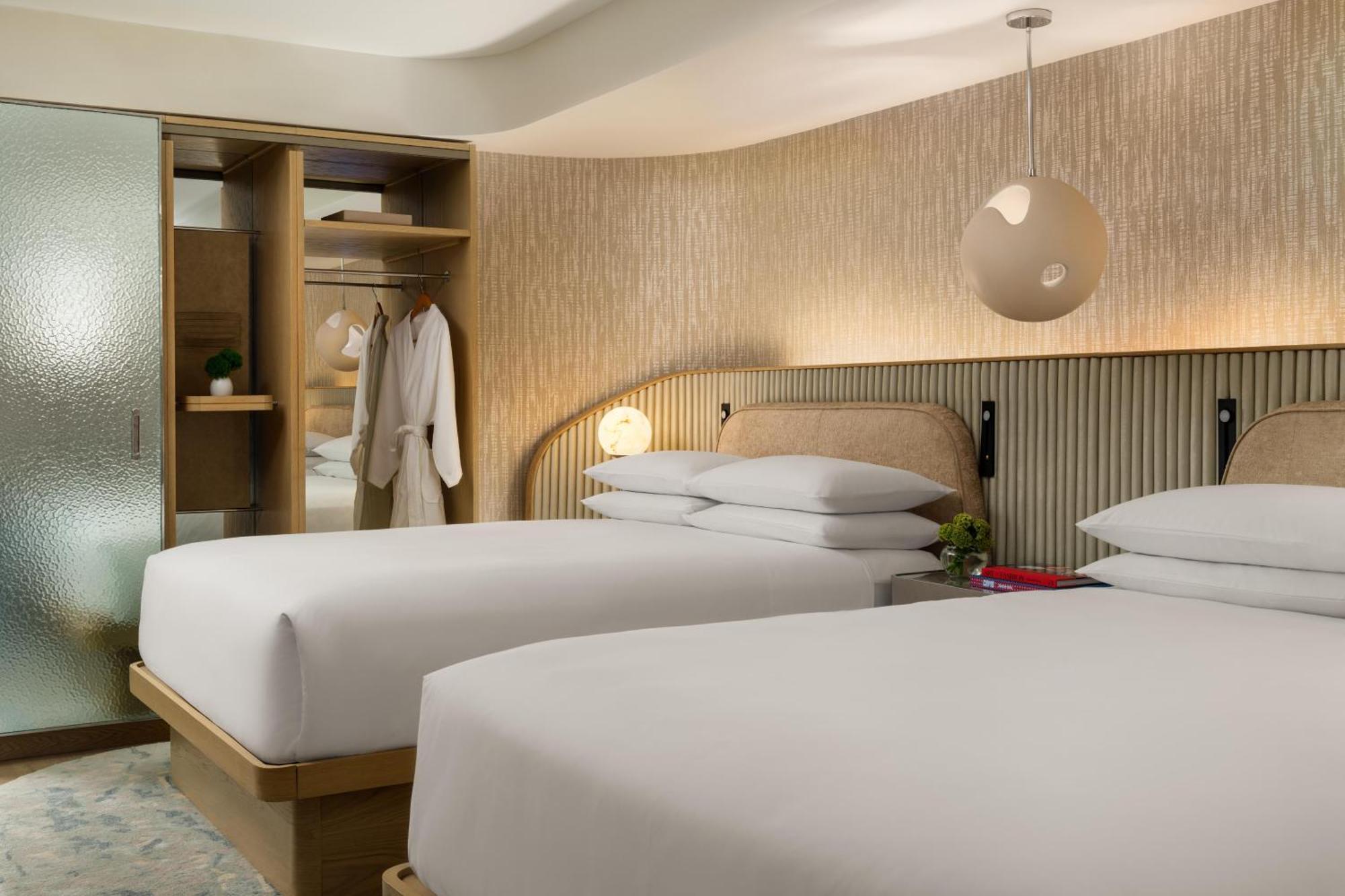 Queen Room with Two Queen Beds and Accessible Tub - Mobility Access