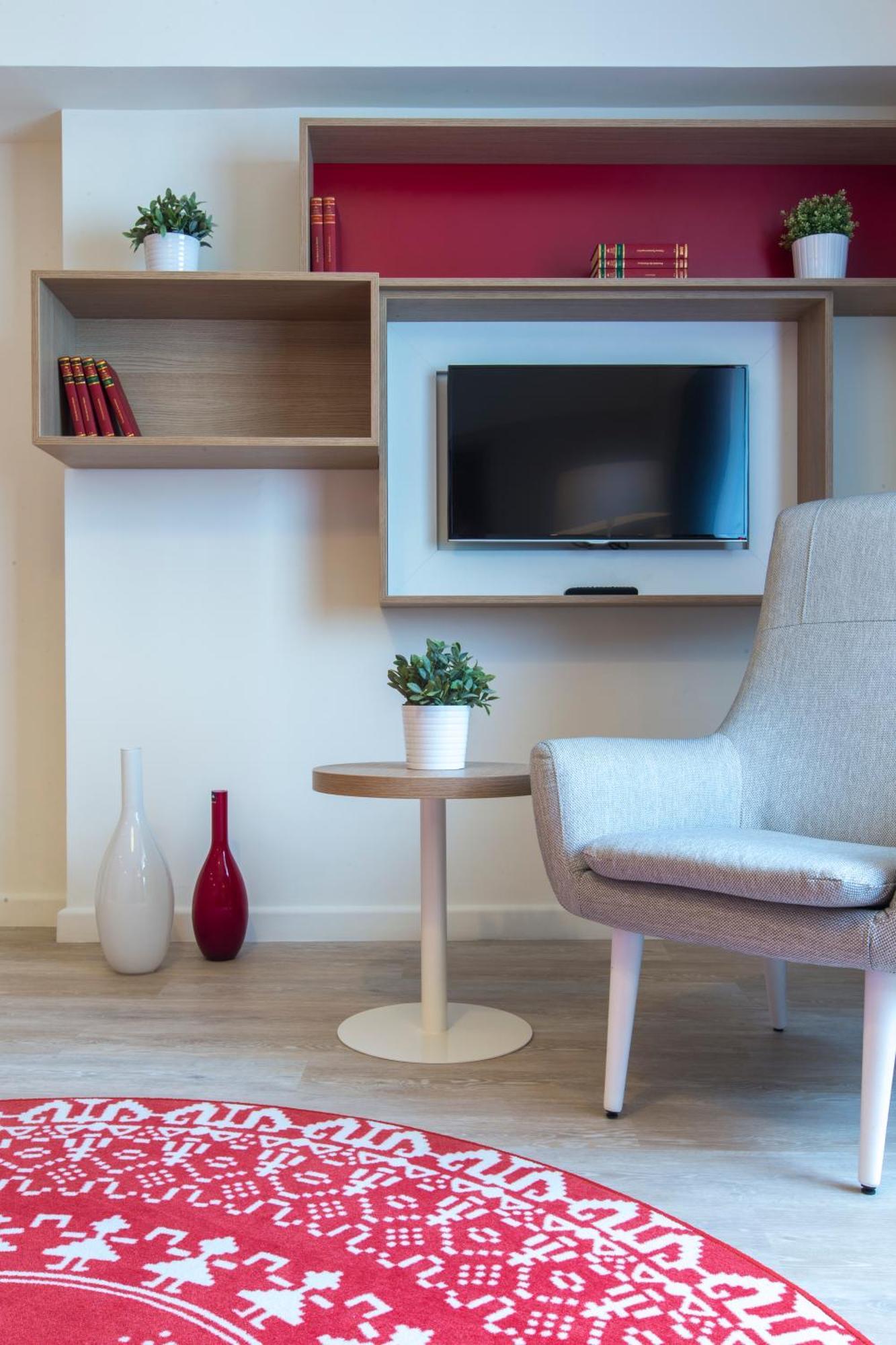 Apartamento de 1 Quarto com Varanda