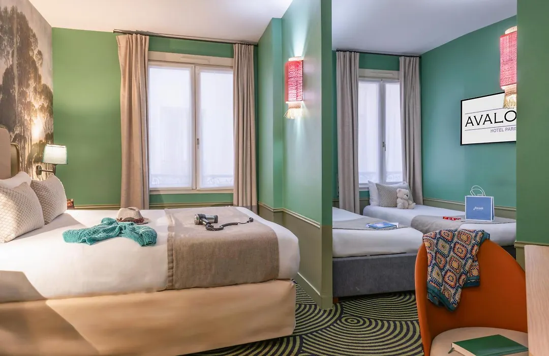 Appart Hotel Avalon Paris Center-1