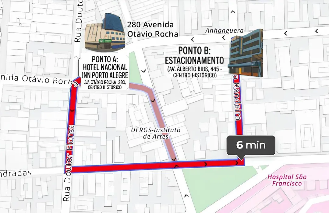 Nacional Inn Porto Alegre - próximo ao Complexo Santa Casa e UFRGS-1