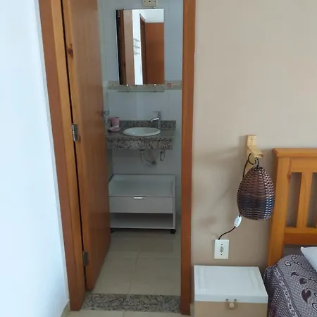Apartamento no Canto do Forte, Wi-Fi, Estacionamento gratuito e Churrasqueira-3