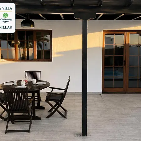 Stunning Villa Arabella - Heated Pool - Bbq - Amazing Terrace - Playa Blanca-2