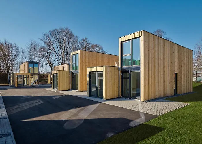 Modern Ausgebauter Ueberseecontainer Als Tiny House