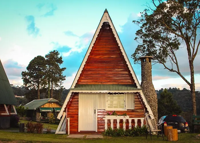 Casa de férias: Pousada Chales Por Do Sol