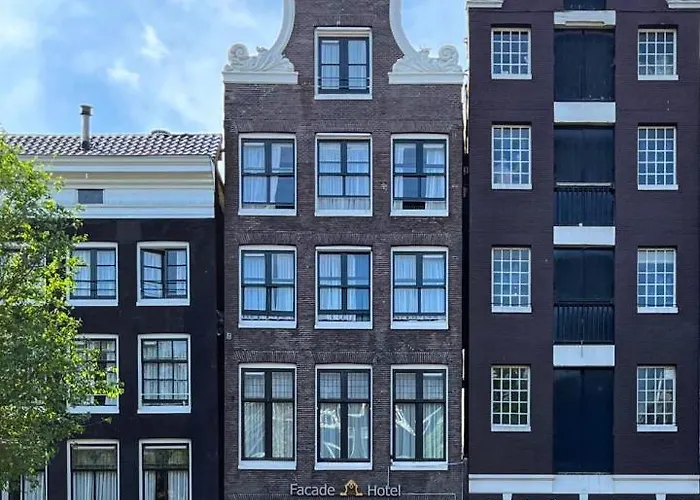 Hotel met uitzicht: Facade Hotel Amsterdam