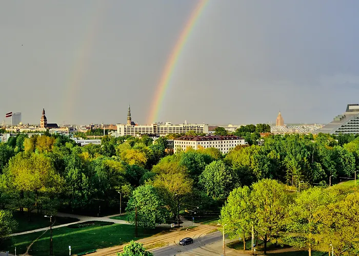 Bellevue Park Hotel Riga With Free Parking