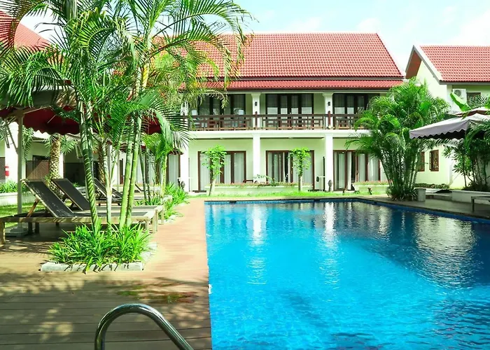Kid friendly hotel Sunrise Garden House - Luang Prabang