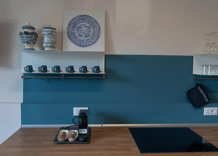 La villa: Tenuta Tre Gemme a Mare - Suite Blu Vista mare