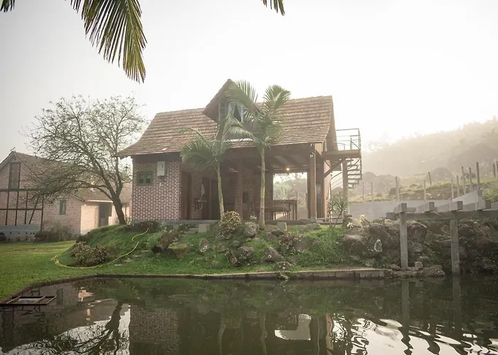 Recanto Kuglin, Casa Enxaimel junto a natureza