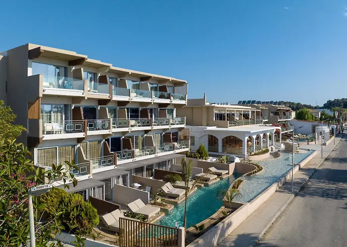 Hotel mit Whirlpool Kolymbia Bay Art Boutique - Adults Only
