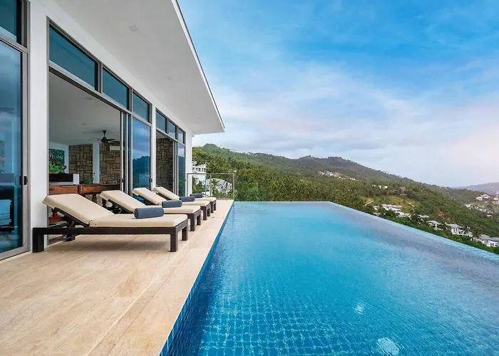 Villa Jai Samui Top Seaview -Airport Pick Up Included