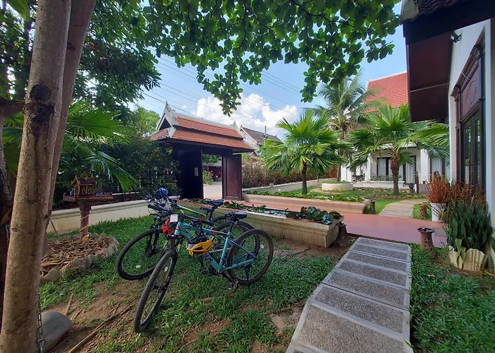 Kid friendly hotel Sunrise Garden House - Luang Prabang