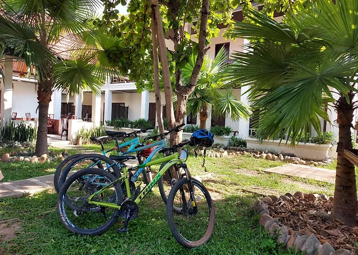 Kid friendly hotel Sunrise Garden House - Luang Prabang