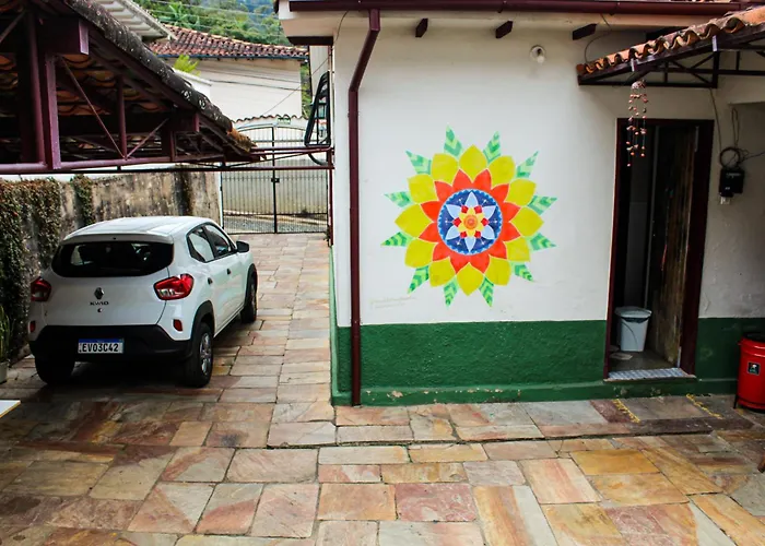 Hotel 3 estrelas: - Casa Pitanga - Acomodação lindíssima pertinho da Igreja do Rosário