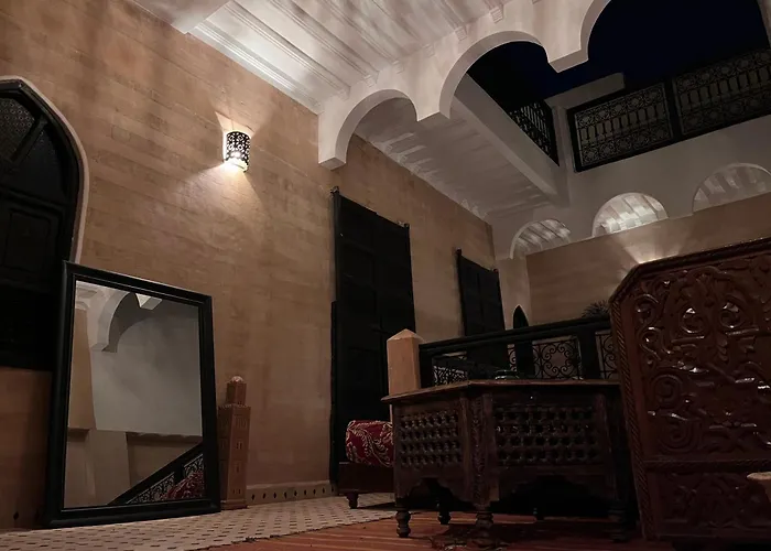 Riad Black Doors