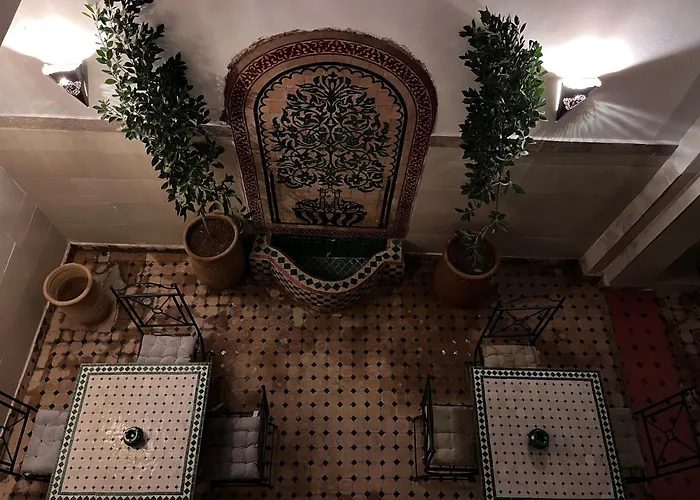Riad Black Doors