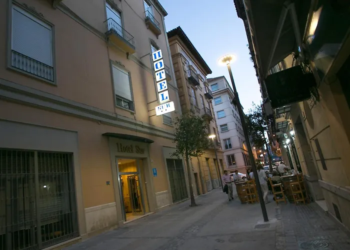Beach hotel: Hotel Sur Malaga