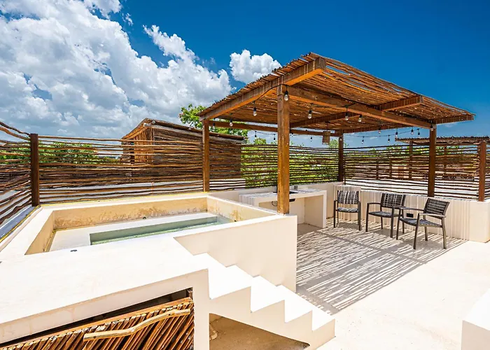 La villa: Tulum Jungle Villas - Villa Afterlife