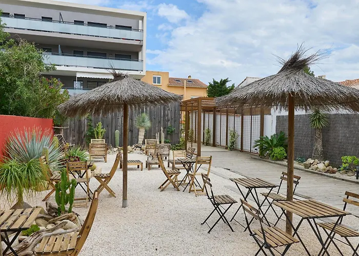 Günstiges Hotel: Hotel Les Mimosas