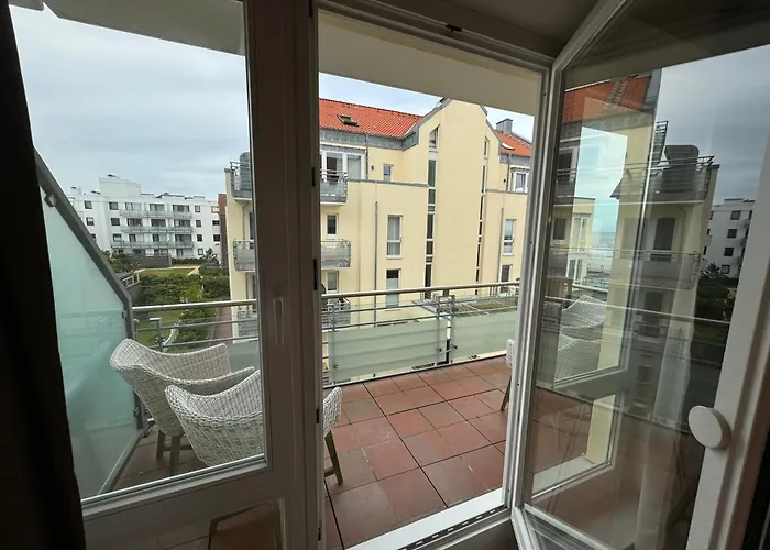 Kaiserhof Wangerooge Meeresbrise - Meerblick vom Balkon direkt am Strand