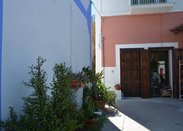 Monolocale Verde Con Balcone Conchiglie Fiori A Le Forna