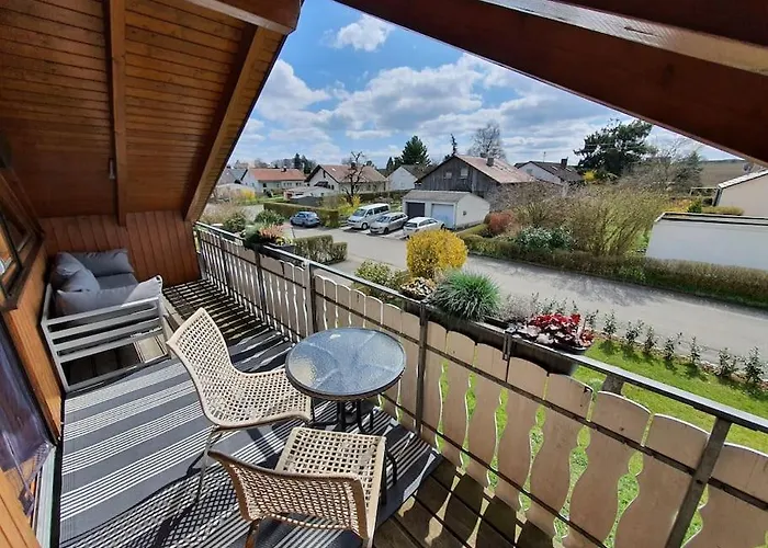 Gemütliche Wohnung bei Bad Waldsee mit Balkon