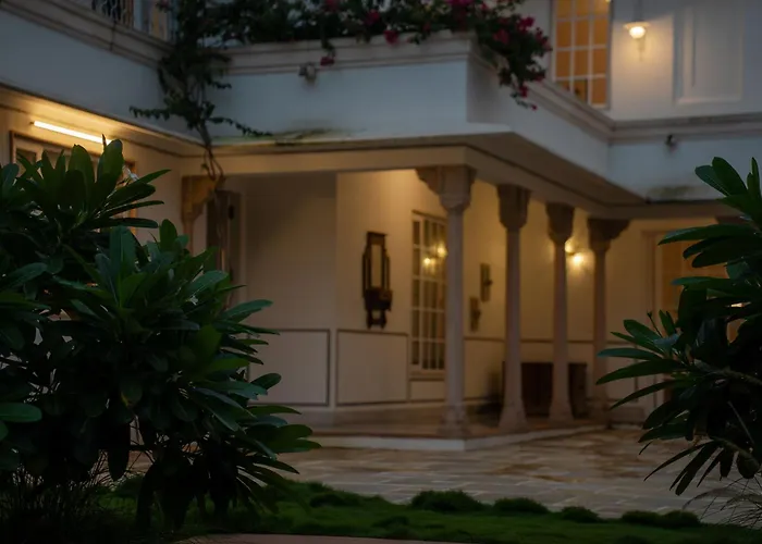 Hot Tub in Room Naila Kothi - A Luxury Boutique Royal Suites In Jaipur