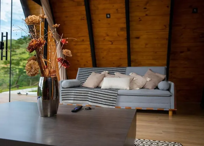 Refúgio dos Alpes cabana