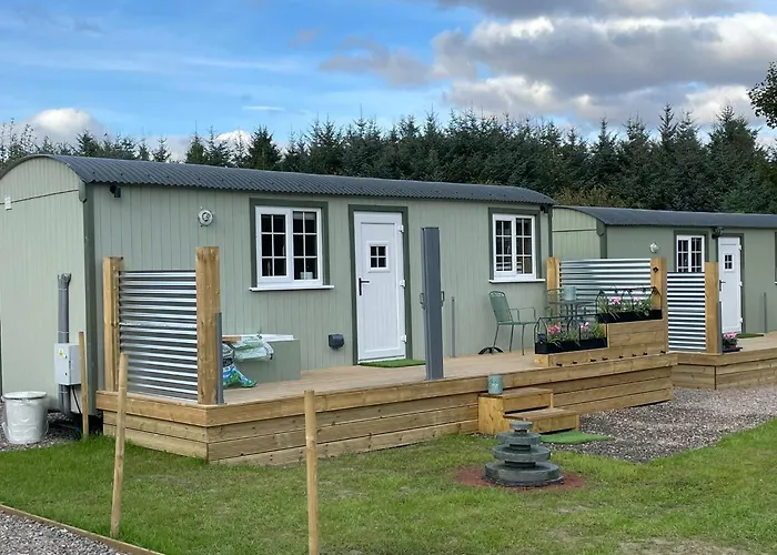 The Swift, Shepherds Hut At Bee Happy Breaks Scotland