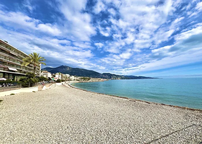 Charming 2-Rooms Apartment - Walk To Beach, Near Monaco & Menton
