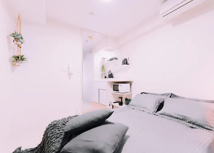 Minimalist Loft Namba Compact Studio With A 24-Hour Gym Ma603
