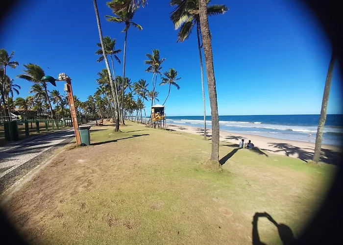 Pé na areia