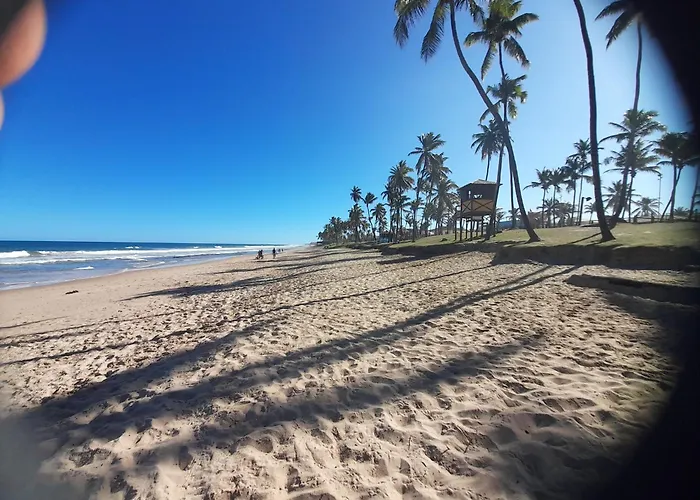 Pé na areia