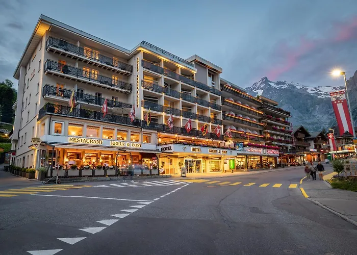 Romantic hotels Kreuz & Post Grindelwald